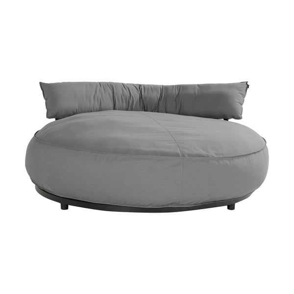 Szare tapicerowane łózko ogrodowe Emma – Hartman-image-2