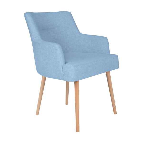 Jasnoniebieskie
  krzesło Cosmopolitan design Retro