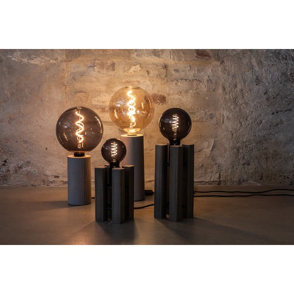 Szara lampa stołowa (wysokość 28 cm) Legna – Markslöjd-image-3