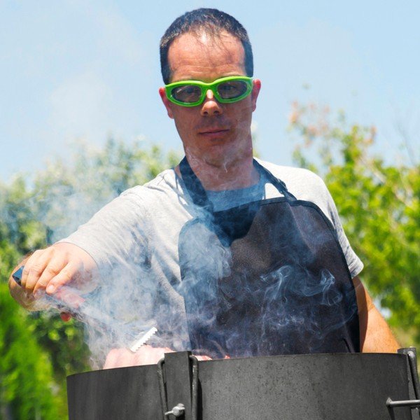Zielone okulary ochronne do krojenia cebuli InnovaGoods-image-1