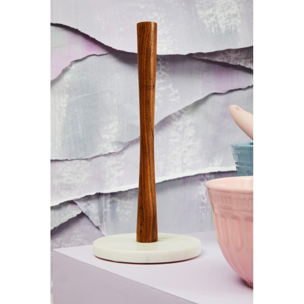 Brązowy drewniany stojak na ręczniki kuchenne ø 14 cm – Premier Housewares (zdjęcie 3)