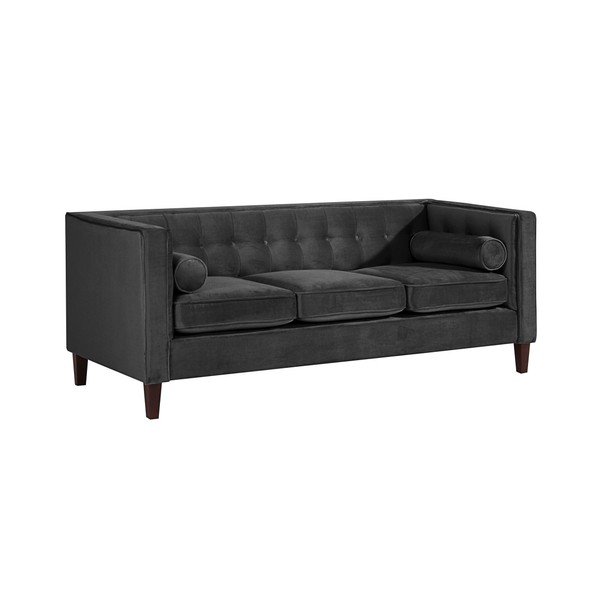 Czarna sofa Max Winzer Jeronimo, 215 cm-image-2