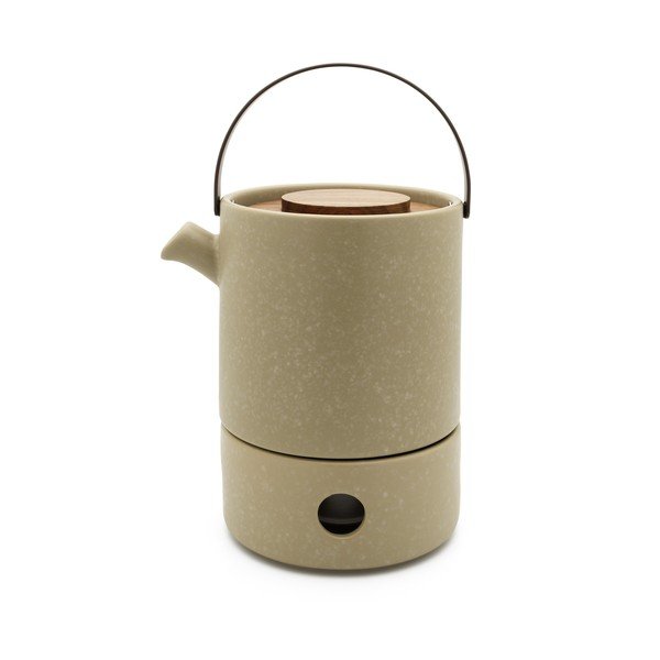 Szarobeżowy serwis do herbaty ceramiczny Umea – Bredemeijer