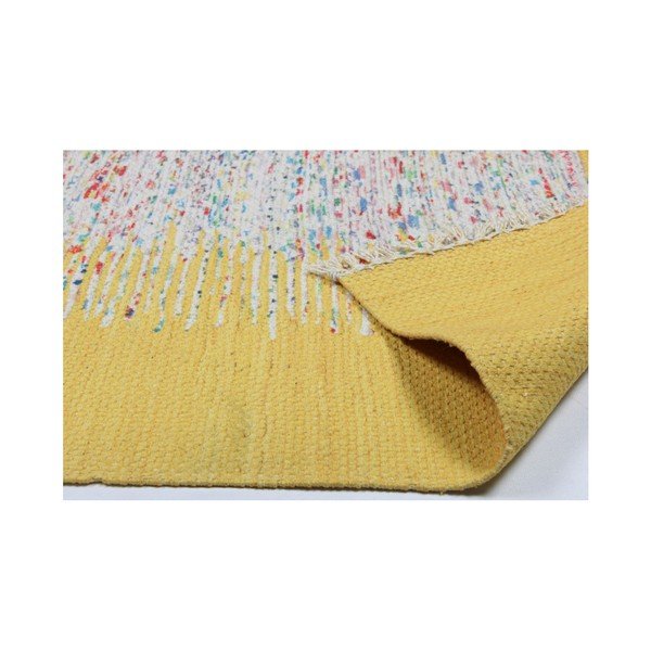 Żółty dywan Eco Rugs Yolk, 80x150 cm-image-2