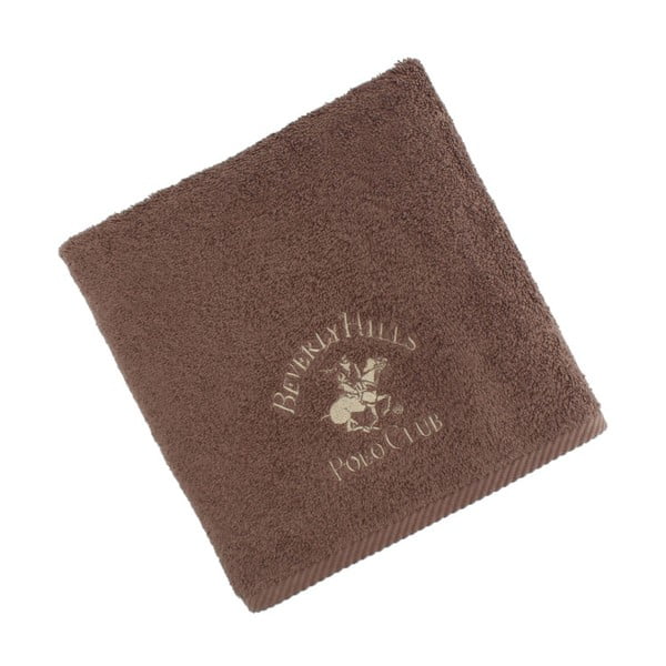 Ręcznik bawełniany BHPC 50x100 cm, brązowy