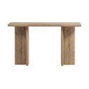 Konsola z litego drewna mango w jasnym naturalnym kolorze 40x80 cm Ato – WOOOD