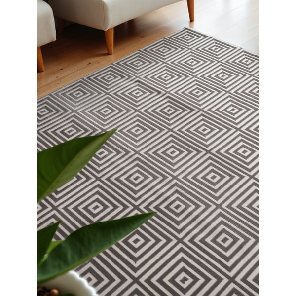 Szary dywan 160x235 cm Perles Tourmaline – Elle Decoration-image-3