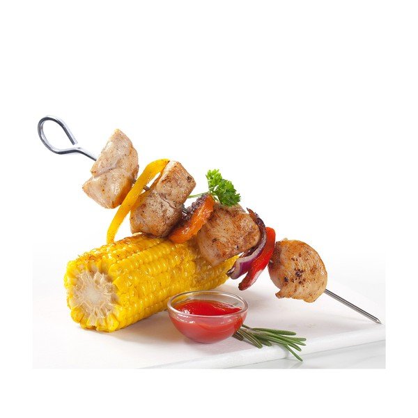 Szpikulce do szaszłyków zestaw 6 szt. ze stali nierdzewnej – Orion-image-1