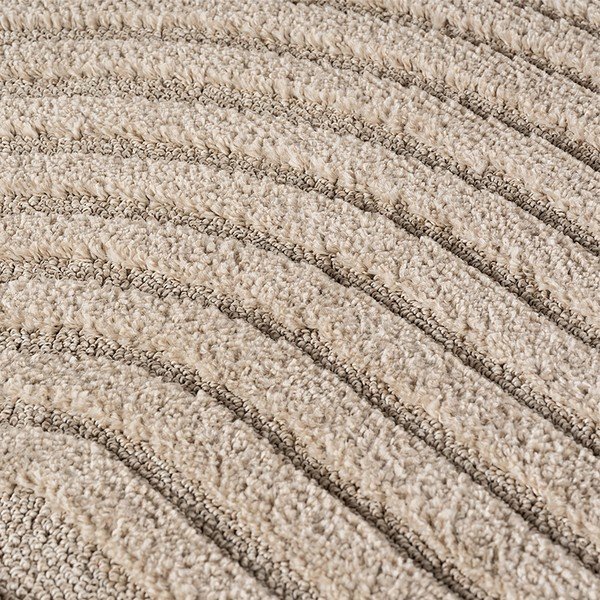 Beżowy okrągły dywan z mieszanki juty ø 160 cm Art 1122 – Ayyildiz Carpets-image-2