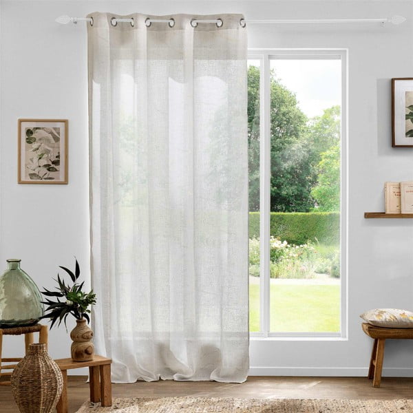 Beżowa firanka 140x280 cm Marius – douceur d'intérieur-image-4