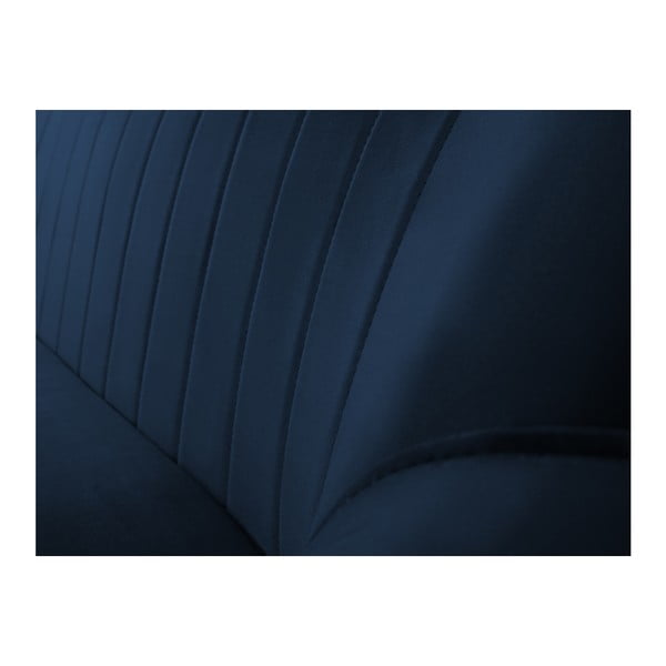 Granatowa sofa 3-osobowa Mazzini Sofas Benito-image-1