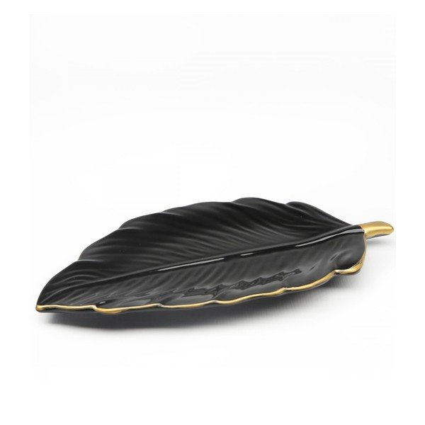 Ceramiczna taca dekoracyjna Leaf – Mioli Decor