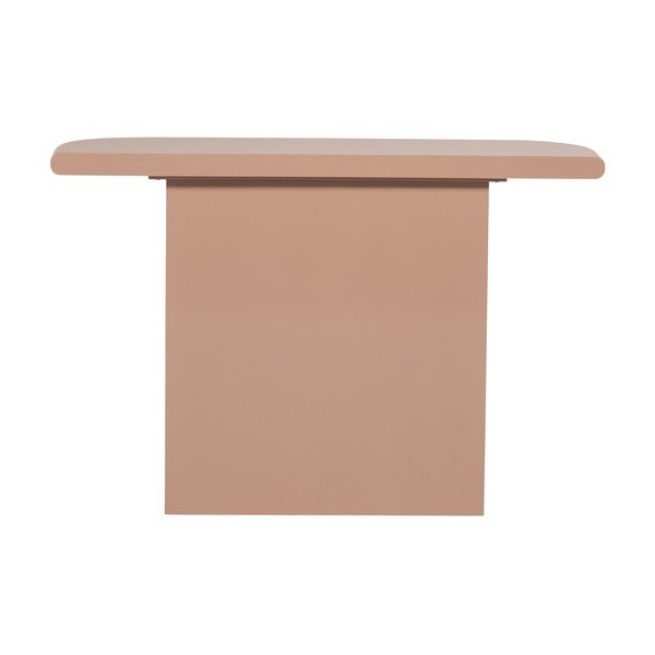 Jasnoróżowa konsola z połyskiem 30x120 cm Nocta – WOOOD-image-2