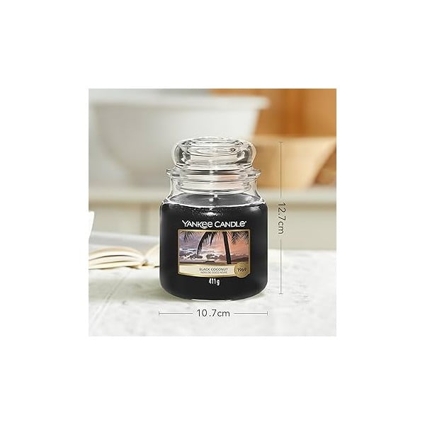 Zapachowa świeca czas palenia 65 h Black Coconut – Yankee Candle-image-2