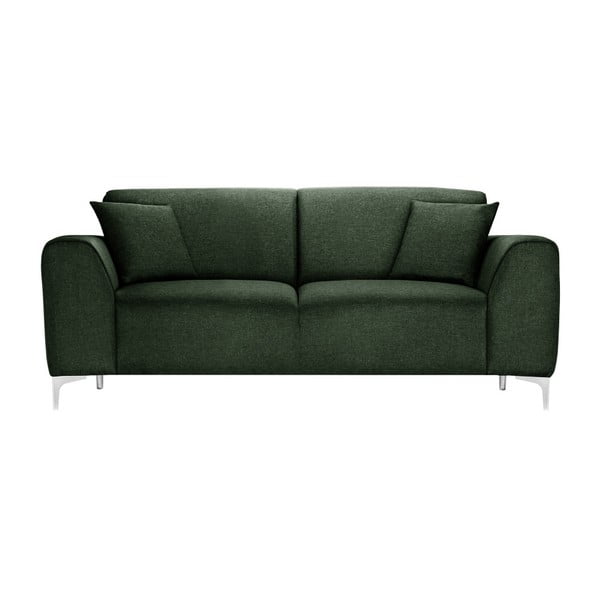 Ciemnozielona sofa 2-osobowa Florenzzi Stradella