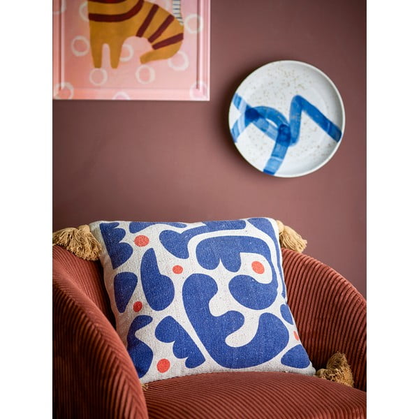 Poduszka dekoracyjna z bawełny z recyklingu 45x45 cm Eviaya – Bloomingville-image-1