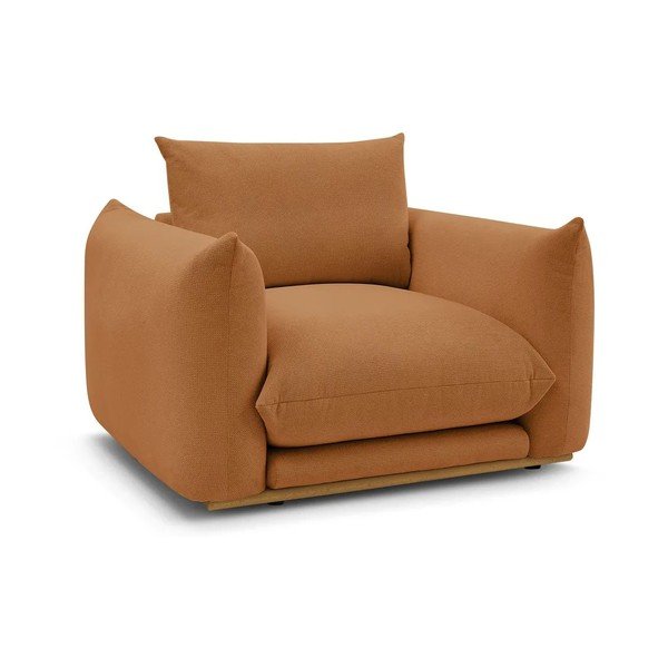 Pomarańczowy fotel Ernest – Bobochic Paris