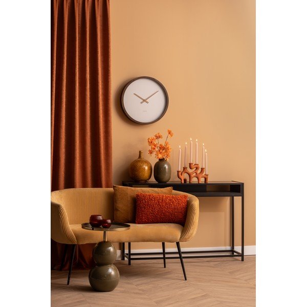 Szklany wazon w kolorze ochry Spatters  – PT LIVING-image-4