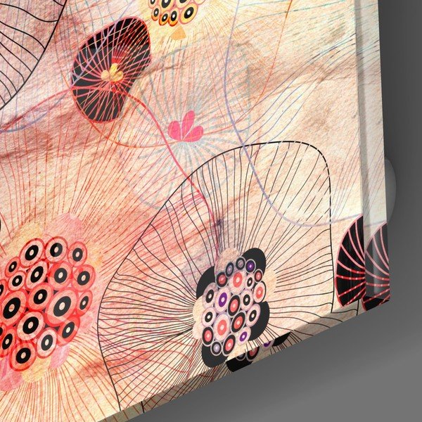 Szklany obraz Insigne Alternative Flowers, 40x40 cm-image-2