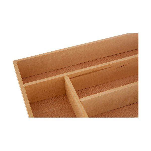Drewniany organizer na sztućce do szuflady w naturalnym kolorze 30 x 38 cm – Premier Housewares-image-3