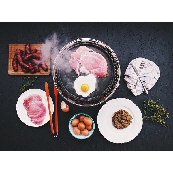 Dwustronna płyta teppanyaki Classic – LotusGrill-image-1