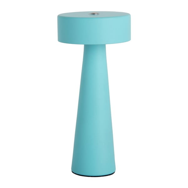 Turkusowa lampa stołowa LED (wysokość 16,5 cm) Mini LED Ring – Leitmotiv