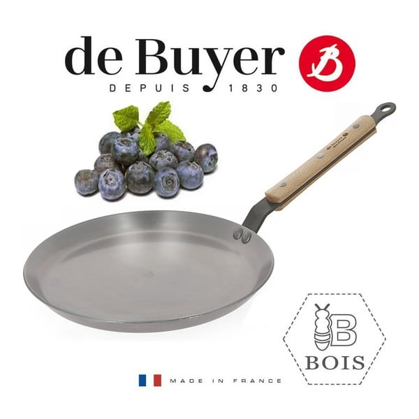 Stalowa patelnia do naleśników de Buyer Mineral, ø 24 cm-image-3
