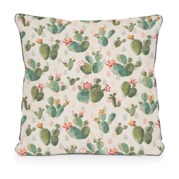 Poszewka na poduszkę z mikrowłókna Really Nice Things Cactus, 45x45 cm