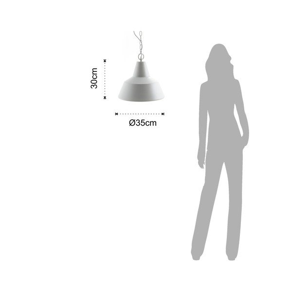 Biała lampa wisząca Tomasucci Loft-image-1