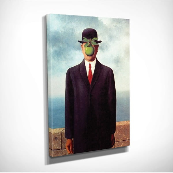 Reprodukcja obrazu na płótnie Rene Magritte The Son of Man, 30x40 cm