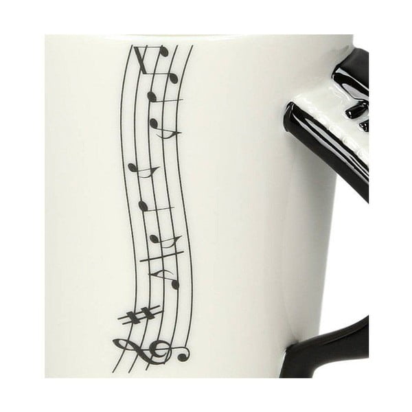 Kubek porcelanowy z muzycznym motywem Gift Republic Pianino, 250 ml-image-2
