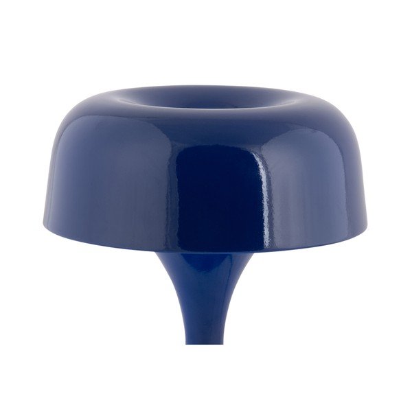 Niebieska metalowa lampa stołowa (wysokość 20 cm) Moda Retro – Leitmotiv-image-4