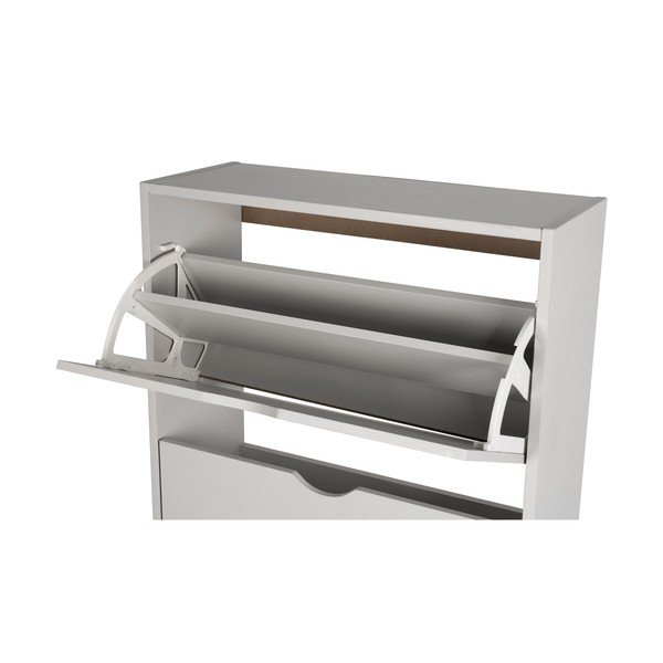 Szara uchylna szafka na buty 60x157x24 cm Stelo – Bonami Essentials-image-4