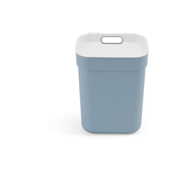 Jasnoniebieski kosz na śmieci do segregacji odpadów z plastiku z recyklingu 10 l Ready To Collect – Curver-image-4