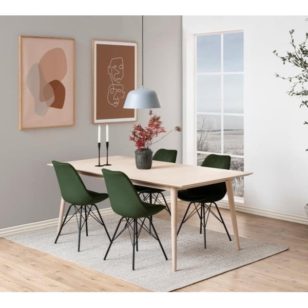 Ciemnozielone krzesło do jadalni Actona Eris-image-1