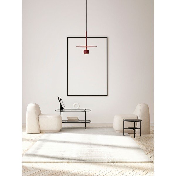 Czerwona aluminiowa lampa wisząca LED ø 30 cm Edem – Nova Luce-image-1
