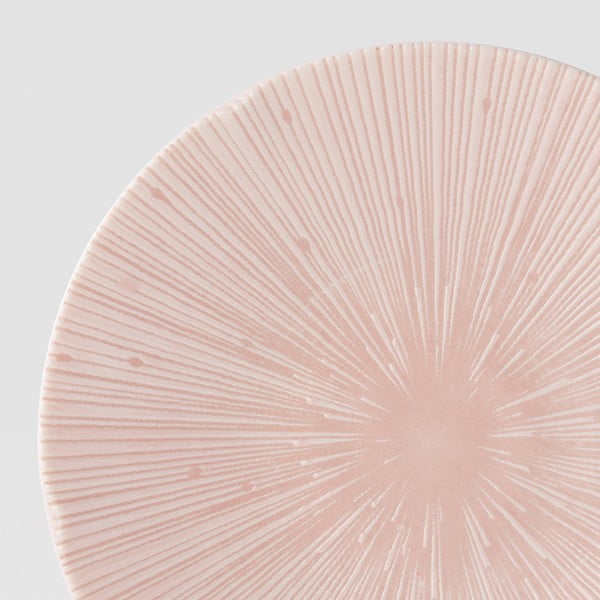 Różowy talerz ceramiczny ø 24 cm ICE PINK – MIJ-image-3