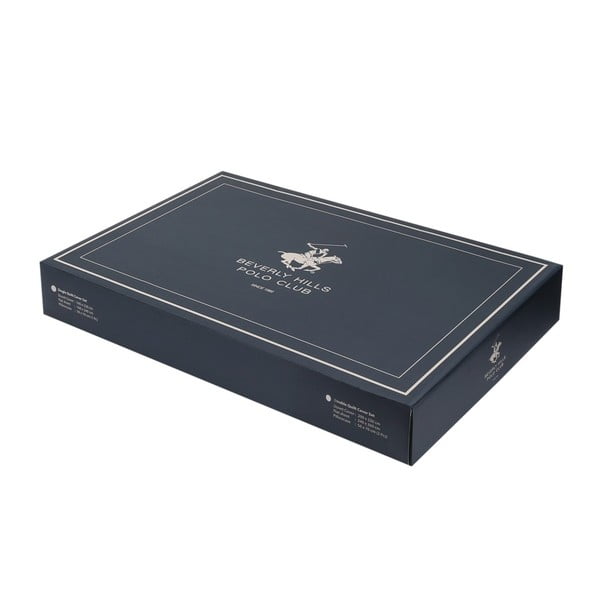 Pościel jednoosobowa z prześcieradłem BHPC Charles, 160x220 cm-image-2