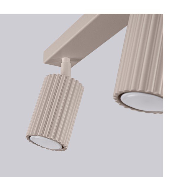 Szarobrązowa metalowa lampa punktowa 6,5x30 cm Gleam – Sollux-image-4