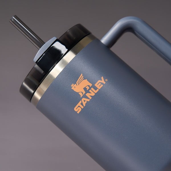 Ciemnoniebieski termos ze słomką ze stali nierdzewnej 1,18 l Quencher H2.0 FlowState Tumbler Twilight – Stanley-image-1