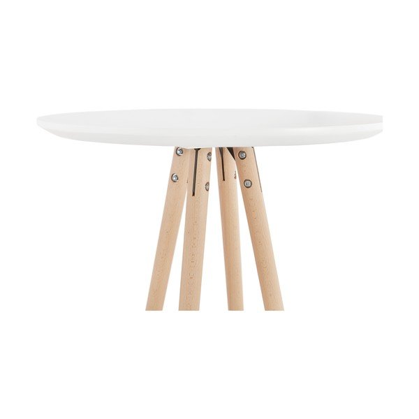 Biały stół barowy Kokoon Deboo, wys. 110 cm-image-3