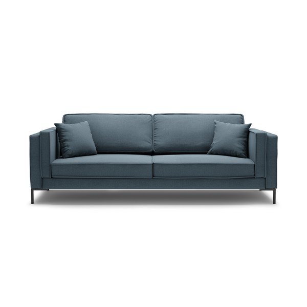 Niebieska sofa Milo Casa Attilio, 230 cm