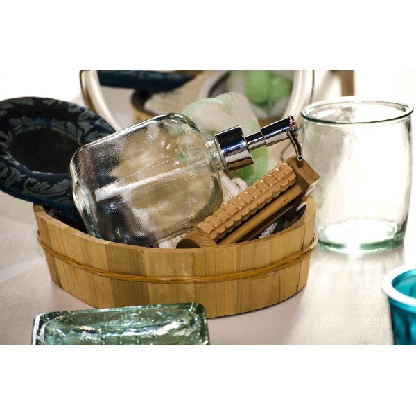 Szklany zestaw akcesoriów łazienkowych Bubbles – Ego Dekor-image-3