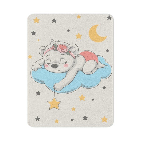 Biały dywan dziecięcy 80x140 cm Happy Dreams – Oyo Concept