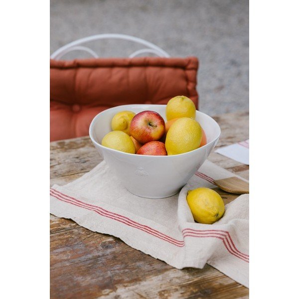 Kremowa kamionkowa misa ø 26 cm Abeille – La Rochére-image-1
