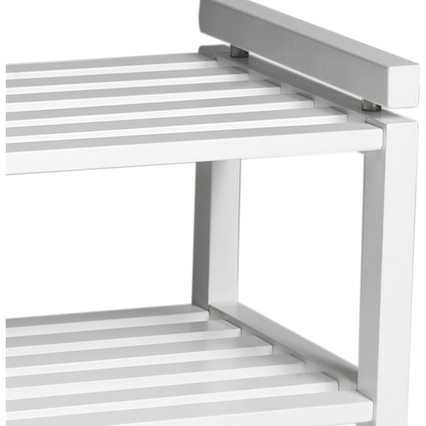 Biała szafka na buty z litego drewna brzozowego Confetti – Rowico-image-3