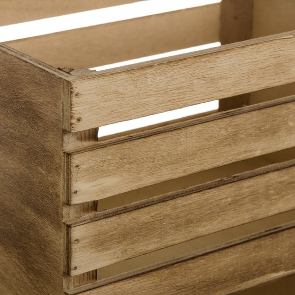 Pojemniki w naturalnym kolorze zestaw 3 szt.  31x23x15 cm – Casa Selección-image-2