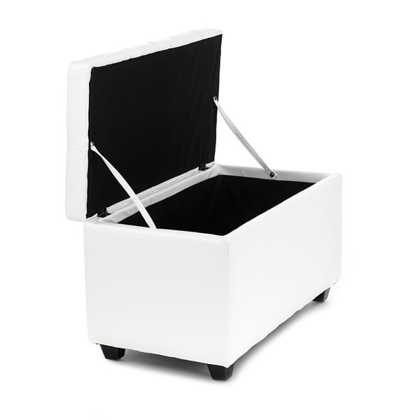 Biała ławka ze schowkiem Tomasucci Nice-image-1