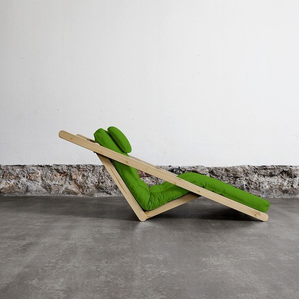 Szezlong Karup Figo, Raw/Lime, 70 cm-image-1