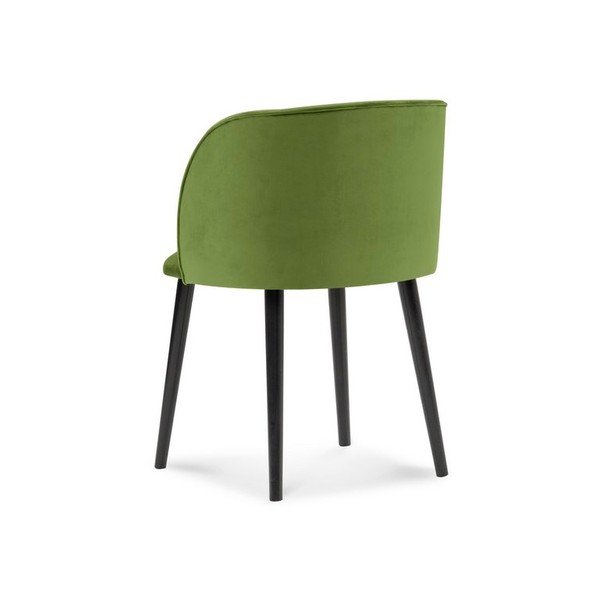 Zielone krzesło z aksamitnym obiciem Windsor & Co Sofas Aurora-image-2